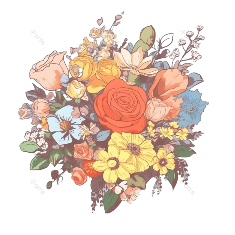 清新图片,请柬元素,婚礼PNG,浪漫免抠素材